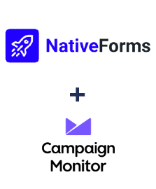NativeForms ve Campaign Monitor entegrasyonu