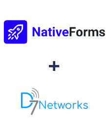NativeForms ve D7 Networks entegrasyonu