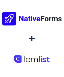 NativeForms ve Lemlist entegrasyonu