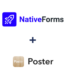 NativeForms ve Poster entegrasyonu