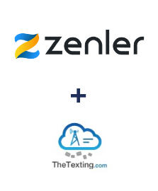 New Zenler ve TheTexting entegrasyonu