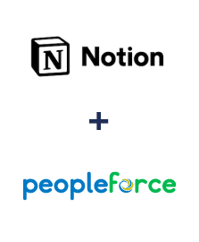 Notion ve PeopleForce entegrasyonu