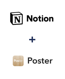 Notion ve Poster entegrasyonu