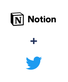 Notion ve Twitter entegrasyonu