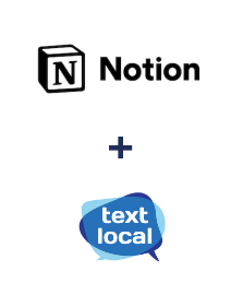 Notion ve Textlocal entegrasyonu