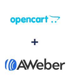 Opencart ve AWeber entegrasyonu