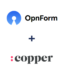 OpnForm ve Copper entegrasyonu