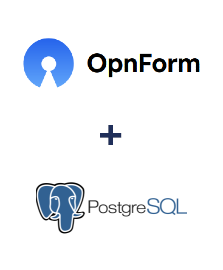 OpnForm ve PostgreSQL entegrasyonu