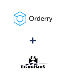 Orderry ve BrandSMS  entegrasyonu