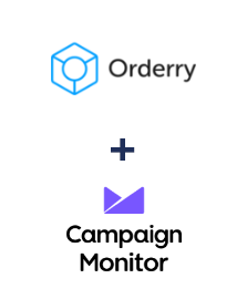 Orderry ve Campaign Monitor entegrasyonu