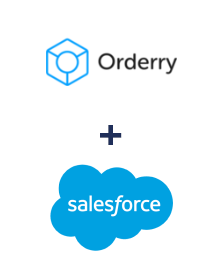 Orderry ve Salesforce CRM entegrasyonu
