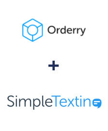 Orderry ve SimpleTexting entegrasyonu