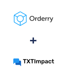 Orderry ve TXTImpact entegrasyonu