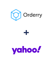 Orderry ve Yahoo! entegrasyonu