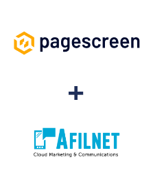 Pagescreen ve Afilnet entegrasyonu