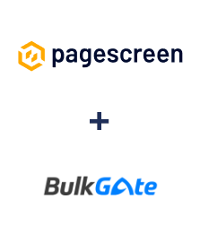 Pagescreen ve BulkGate entegrasyonu