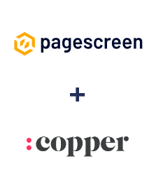 Pagescreen ve Copper entegrasyonu