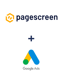 Pagescreen ve Google Ads entegrasyonu