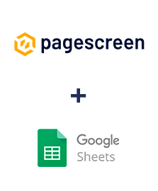 Pagescreen ve Google Sheets entegrasyonu
