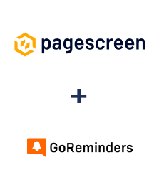 Pagescreen ve GoReminders entegrasyonu