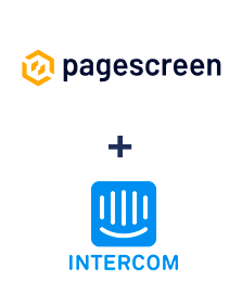 Pagescreen ve Intercom  entegrasyonu