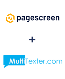 Pagescreen ve Multitexter entegrasyonu