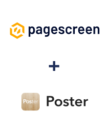 Pagescreen ve Poster entegrasyonu