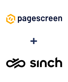 Pagescreen ve Sinch entegrasyonu
