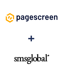 Pagescreen ve SMSGlobal entegrasyonu
