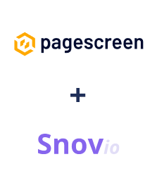 Pagescreen ve Snovio entegrasyonu