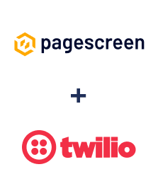 Pagescreen ve Twilio entegrasyonu