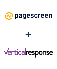 Pagescreen ve VerticalResponse entegrasyonu