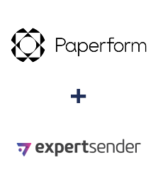 Paperform ve ExpertSender entegrasyonu