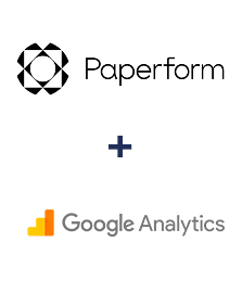 Paperform ve Google Analytics entegrasyonu