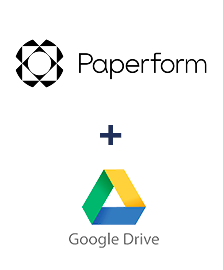 Paperform ve Google Drive entegrasyonu