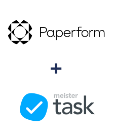 Paperform ve MeisterTask entegrasyonu