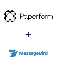 Paperform ve MessageBird entegrasyonu