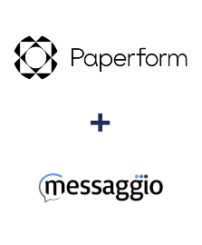 Paperform ve Messaggio entegrasyonu