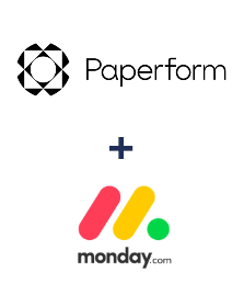 Paperform ve Monday.com entegrasyonu