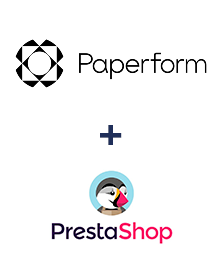 Paperform ve PrestaShop entegrasyonu