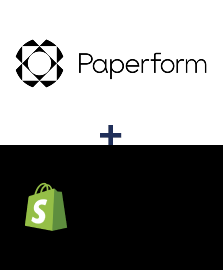Paperform ve Shopify entegrasyonu