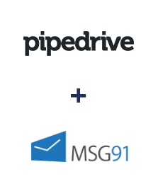 Pipedrive ve MSG91 entegrasyonu