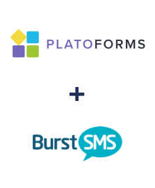 PlatoForms ve Burst SMS entegrasyonu