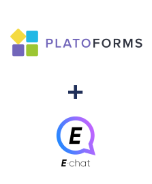 PlatoForms ve E-chat entegrasyonu