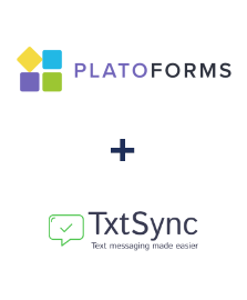 PlatoForms ve TxtSync entegrasyonu