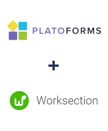 PlatoForms ve Worksection entegrasyonu