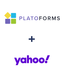 PlatoForms ve Yahoo! entegrasyonu