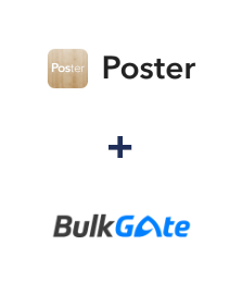 Poster ve BulkGate entegrasyonu