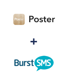 Poster ve Burst SMS entegrasyonu