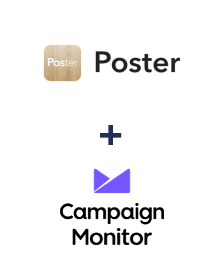 Poster ve Campaign Monitor entegrasyonu